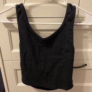 Black tank top